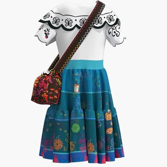 Comisoc Encanto Mirabel Dress for Girls, Girls 9-10 - Picture 3 of 6